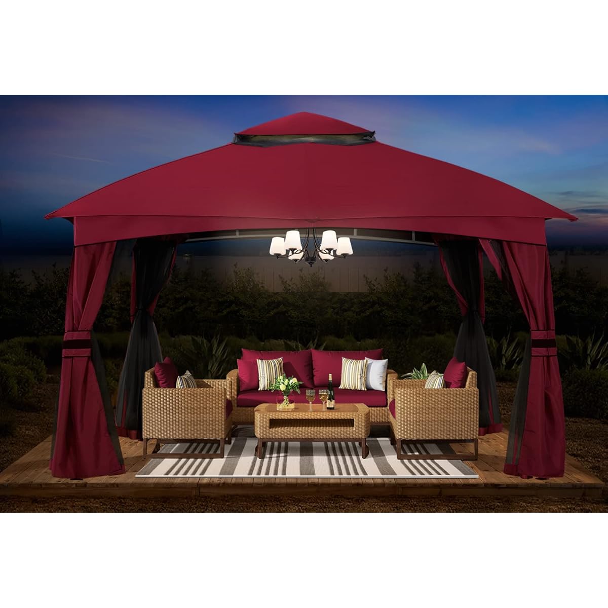 8x8 canopy with netting Clearance