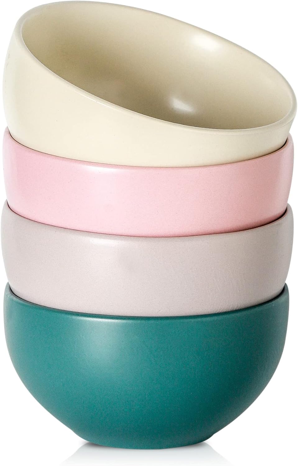 YELLOYA Dessert Bowl Cereal Bowl 20 oz, Ceramic Salad