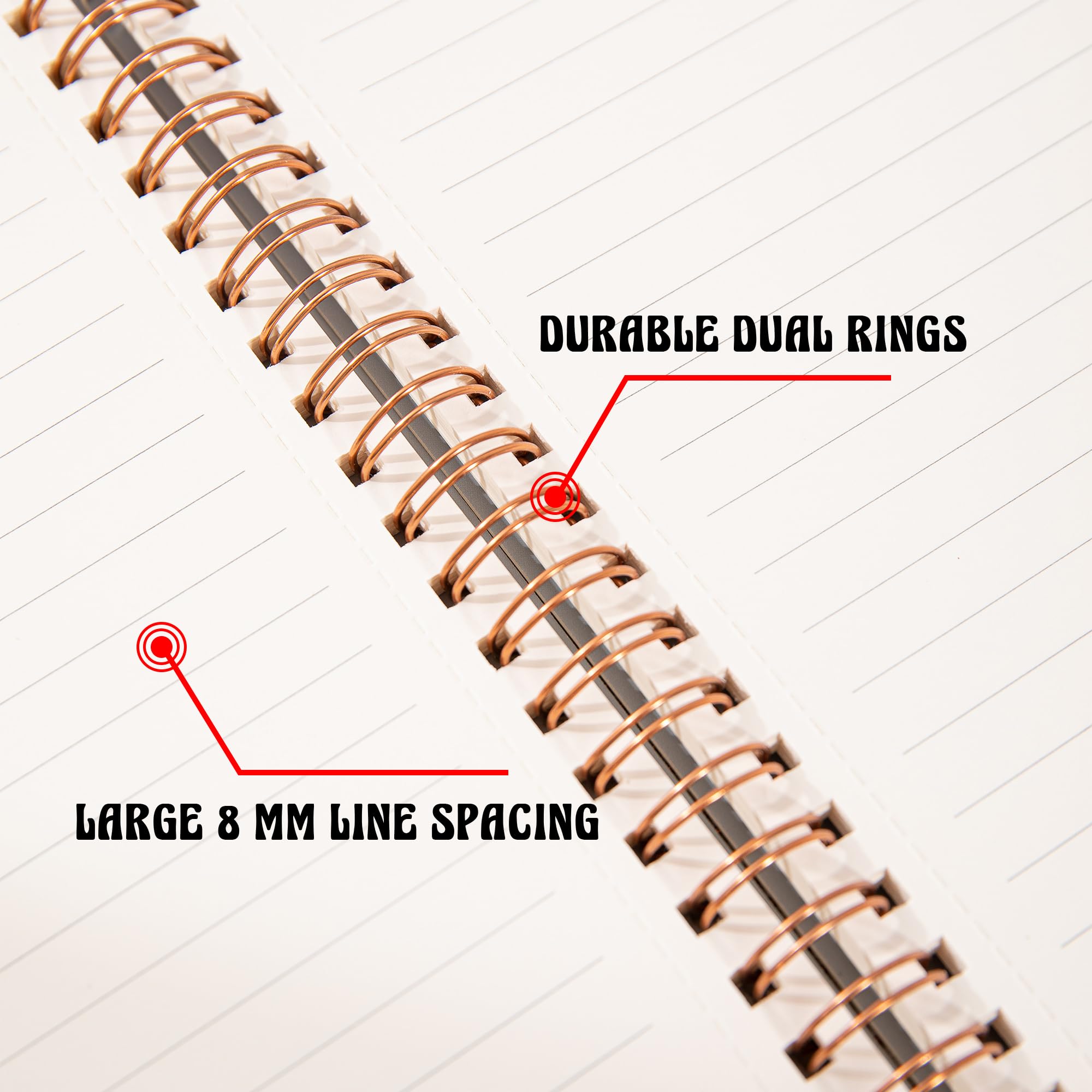 Cuaderno Espiral KTOJOY Paquete De 6 Cuadernos Pequeños De Bolsillo Pequeños De 3 X 5 Pulgadas En Espiral Con Páginas Forradas, Cuaderno Pequeño En Espiral Pequeño Pequeño Mini Bloc De Notas De