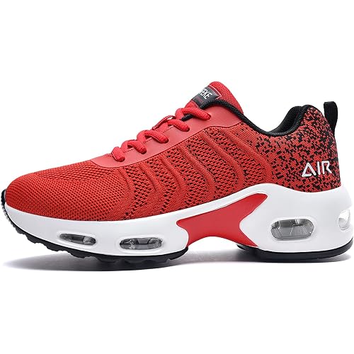 MAFEKE Women Air Athletic Running Shoes Fashion Tennis Breathable Lightweight Walking Sneakers