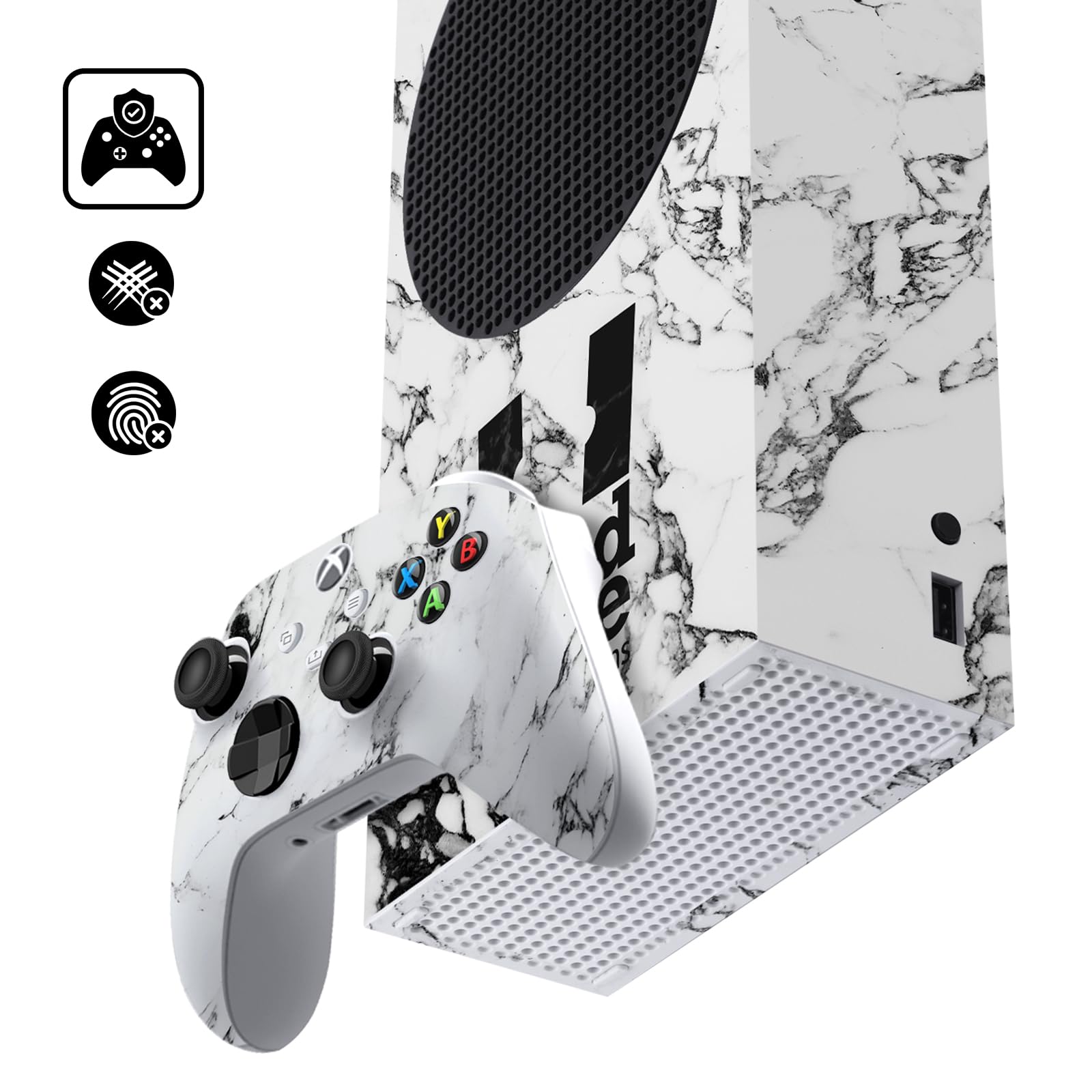 Head Case Designs Licenza Ufficiale Inter Milan in Casa 2020/21 Kit Crest Vinile Sticker Gaming Pelle Adesivo Compatibile con Xbox Series S Console And Controller Bundle