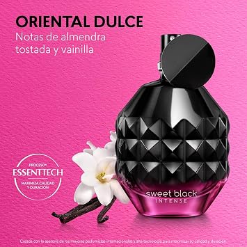 Esika L'Bel CyZone Perfume De Mujer SWEET BLACK INTENSE 50 ml, 1.7 Fl Oz (Pack of 1)