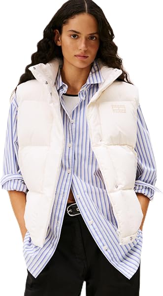Tommy Hilfiger TJW ALASKA GRID DOWN VEST Yelek Kadın