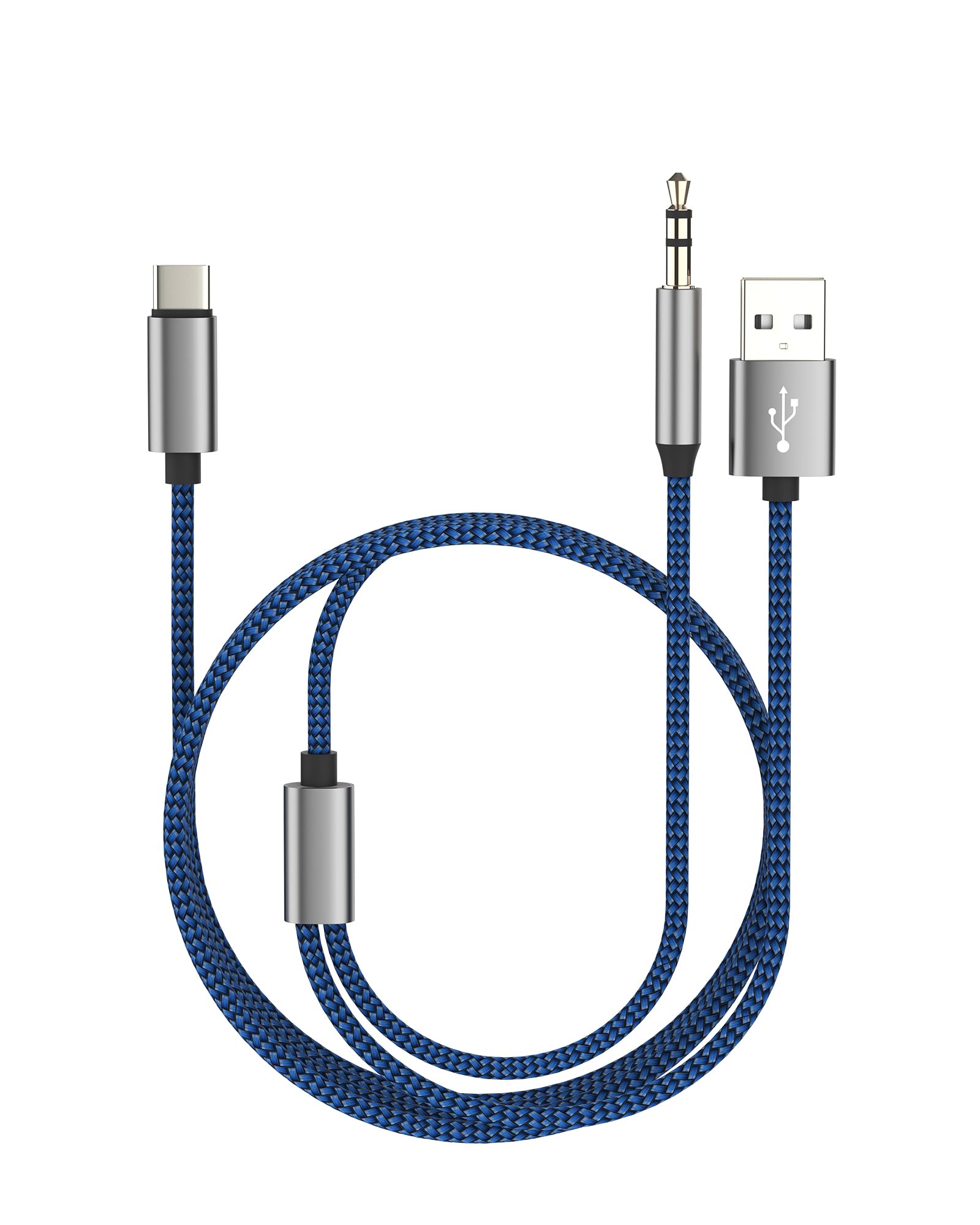 Photo 1 of USB C to 3.5mm Audio USB Charger Cable 1.2M(2in1)for Apple Headphone AUX Jack Adapter for iPhone16 15 Compatible for Samsung S25 Splitter for iPad Android Earphone Music Stereo Charging Car Accessorie