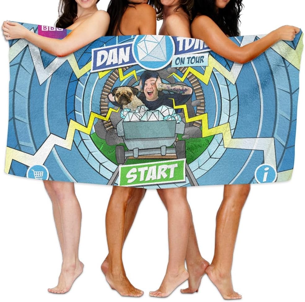 Dan TDM Luxury Bath Sheet Perfect For Home, Bathrooms, Pool And Gym Ringspun