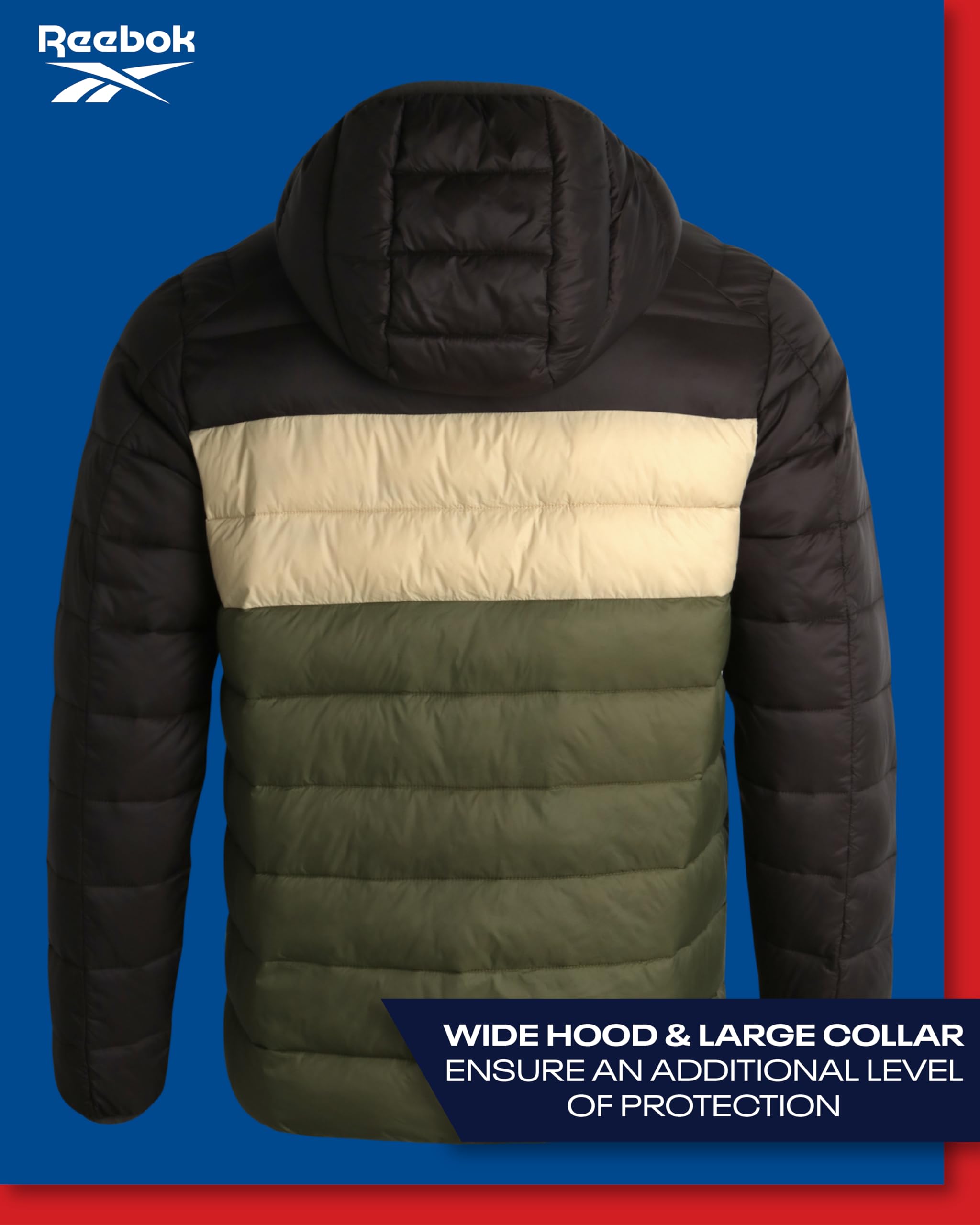 Reebok M Packabl Glacir Jkt plumas Hombre