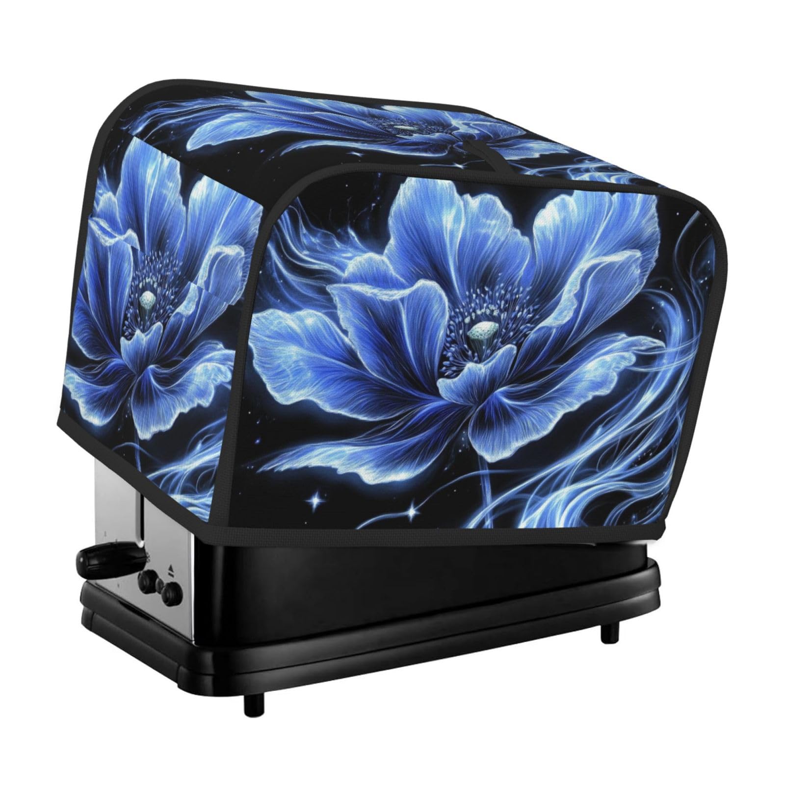 Smazdfxx As Pic Blue Flower Toaster Cover 2 Slice Toaster Covers Bread Maker Cover Kitchen Small Appliance Covers Kitchen Accessories