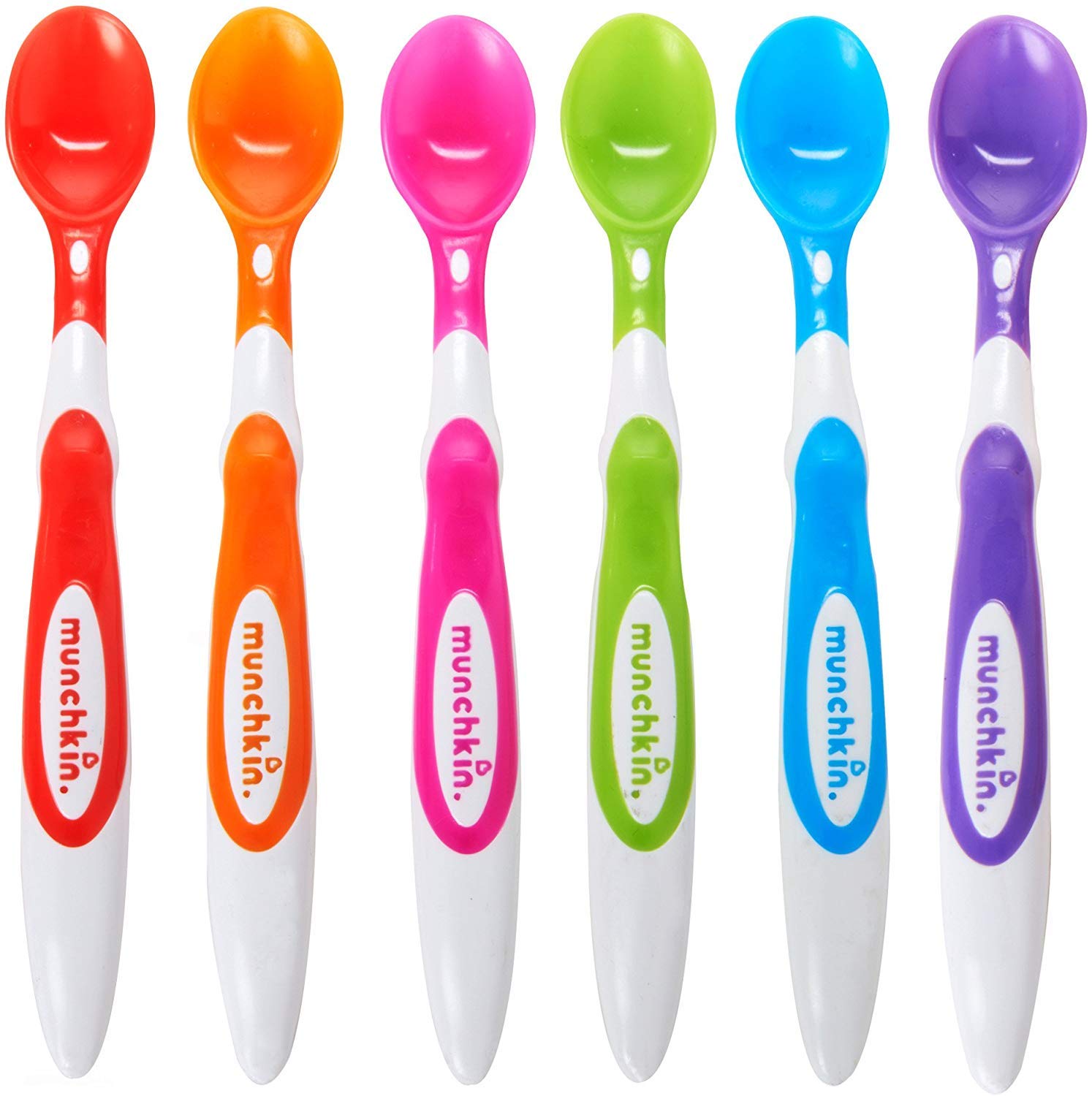 Munchkin Six Soft Tip Infant Spoons - Bpa Free