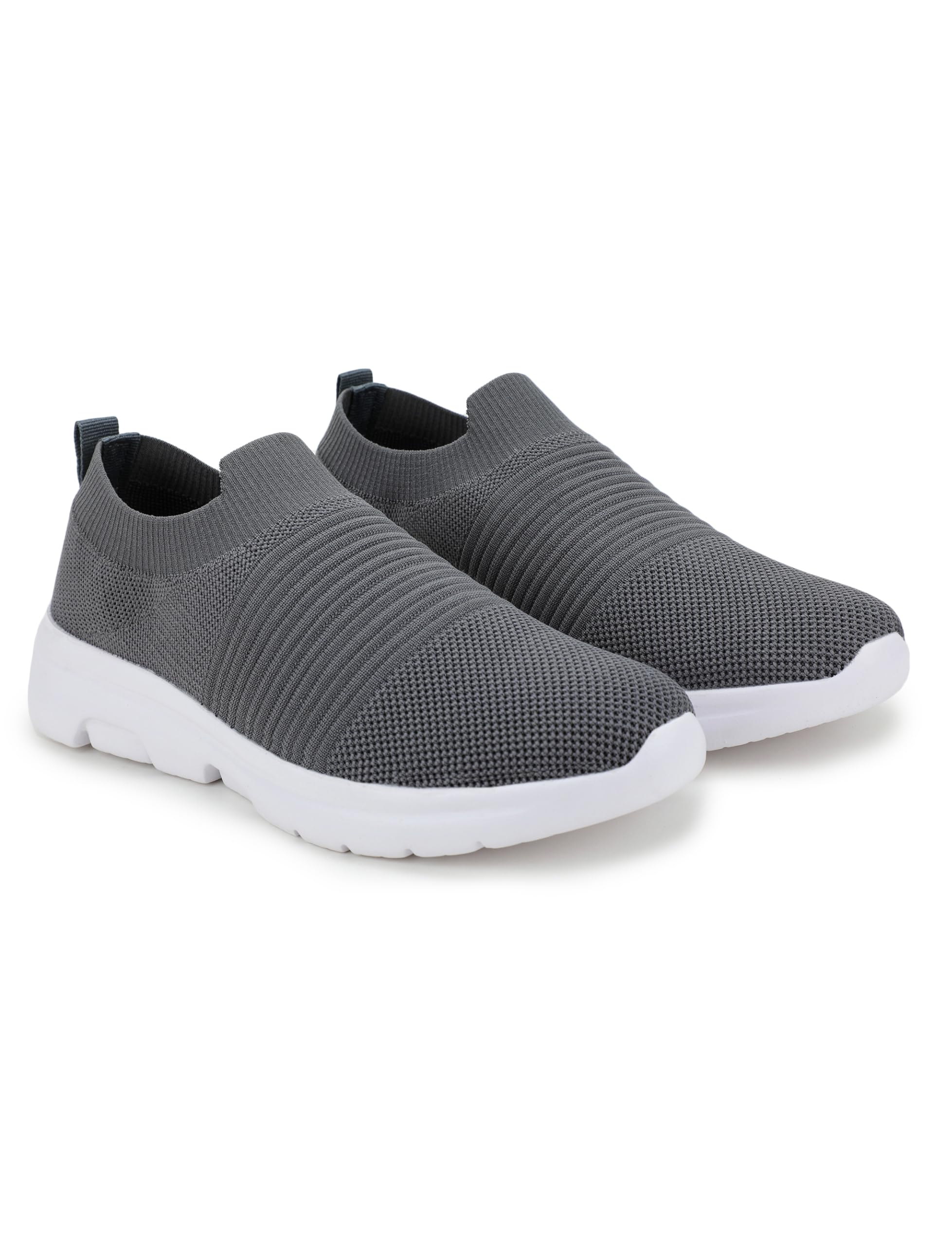 skitter Men's Lightweight Slip-On-Shoes Polyester Material Black Color Footwear (GN-133)-picture-20