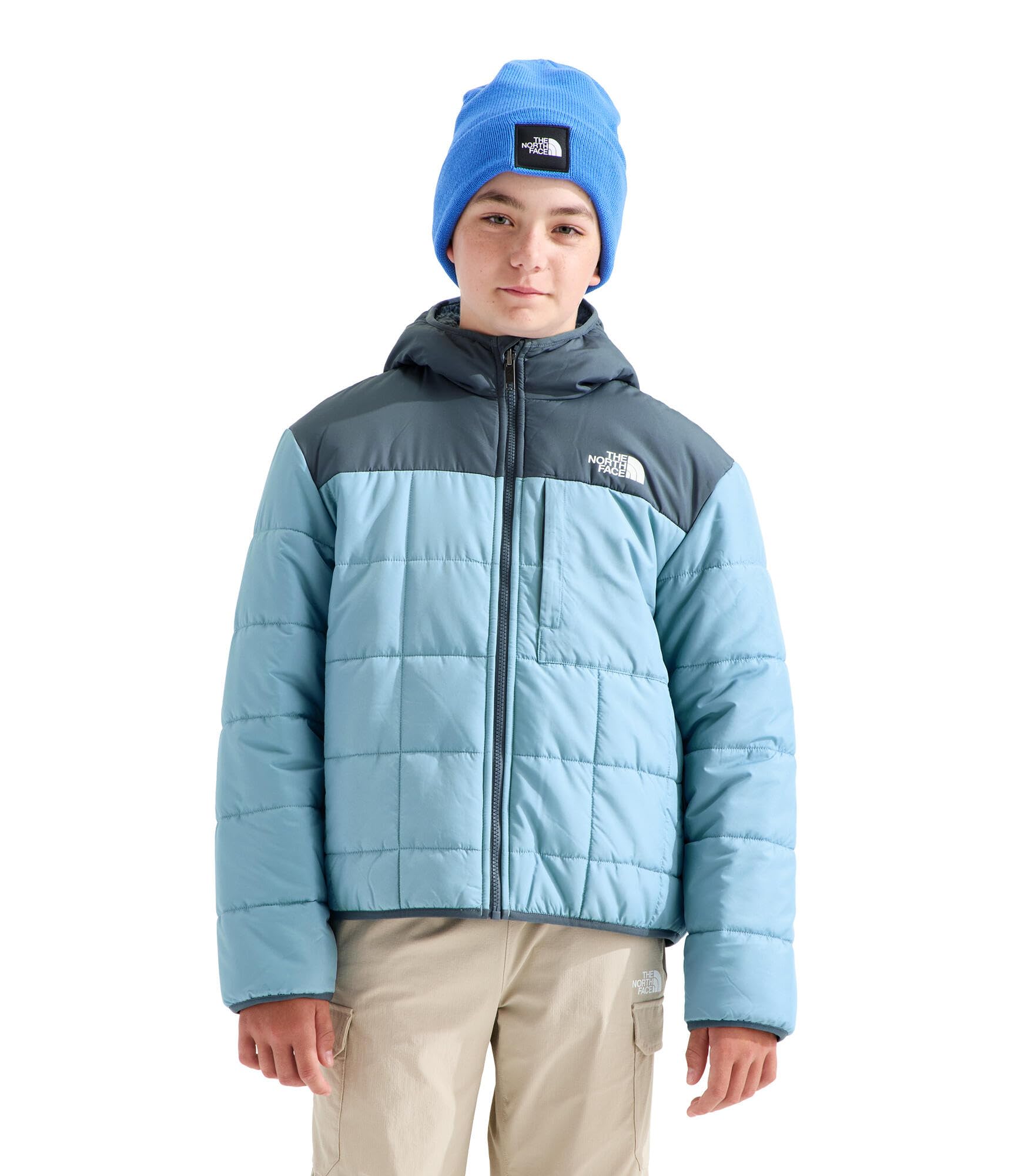 The North Face Boys' Reversible Shasta Full Zip Hooded Jacket