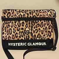 ヒステリックグラマー ◇希少◇ ヒョウ柄 スタッズ ショルダー バッグ ヒステリックグラマー ◇希少◇ ヒョウ柄 スタッズ ショルダー バッグ