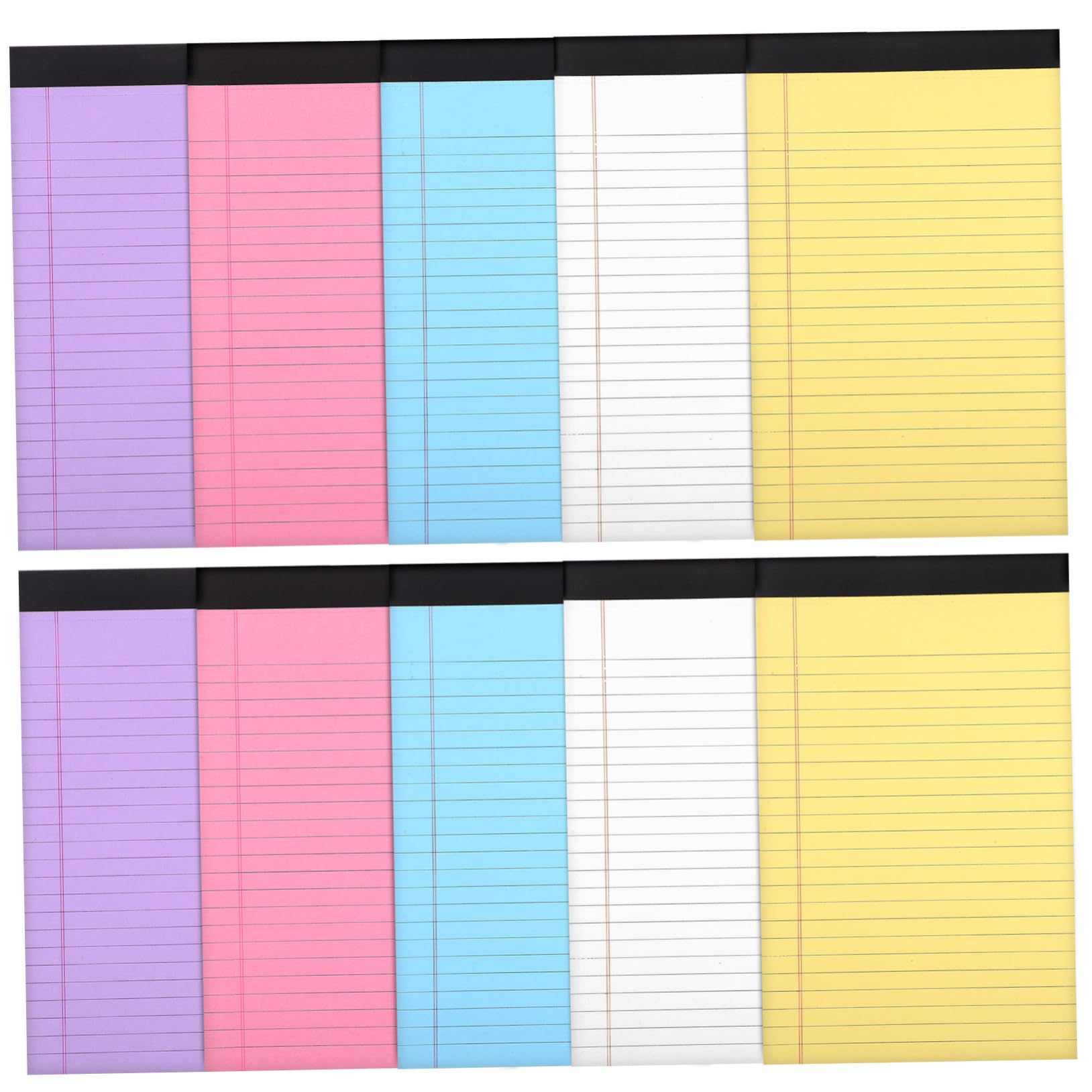 SHOWERORO Lot De 10 Blocs-notes A5 Pratiques Grattants Bloc-notes Juridiques Brouillon Dynamique