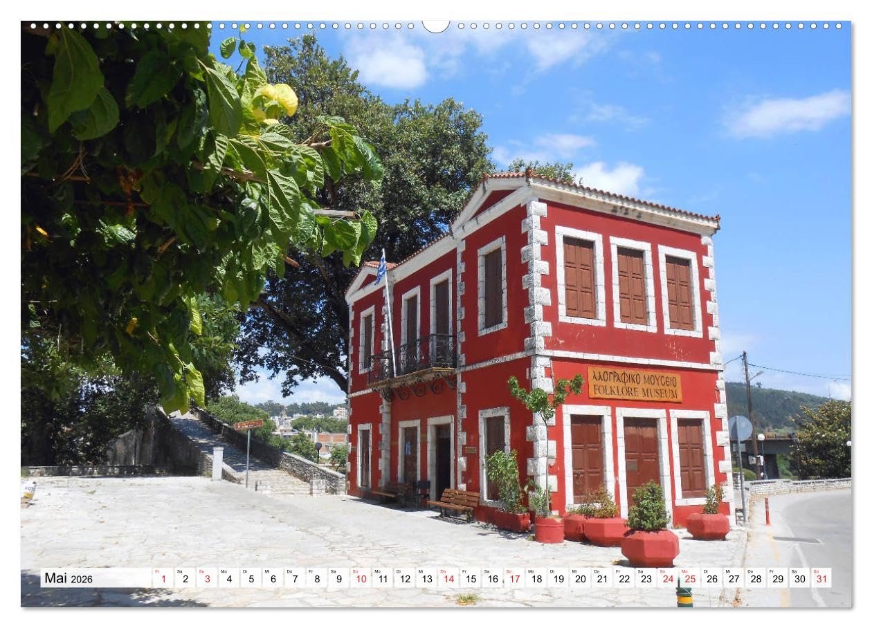 Epirus - Das ursprüngliche Griechenland (hochwertiger Premium Wandkalender 2026 DIN A2 quer), Kunstdruck in Hochglanz: Westgriechenland - Von Parga bis zur Halbinsel Lefkas (CALVENDO Orte)