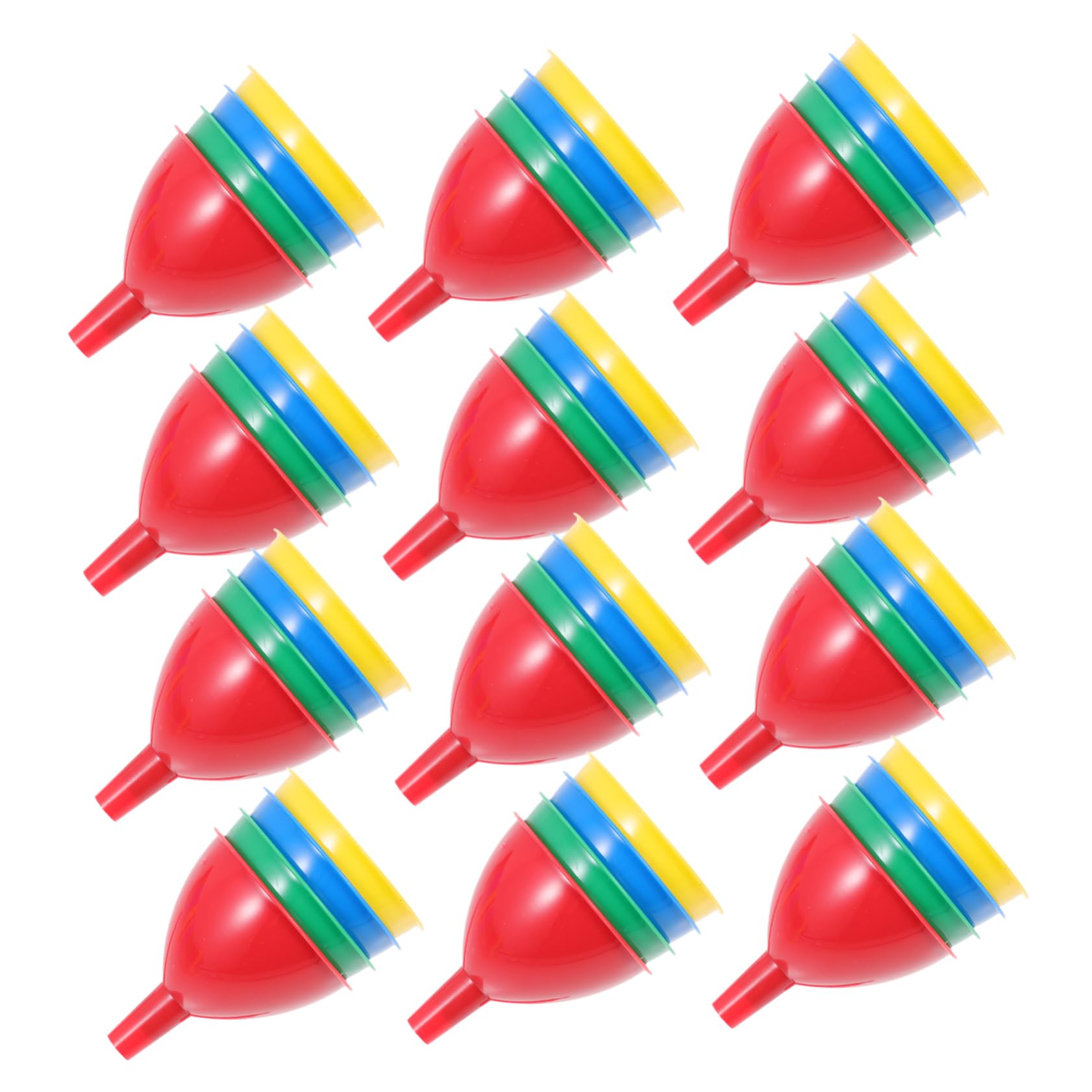 Garneck 50pcs Mini Funnel Liquid Funnel Liquid Separator Funnel Lab Bottles Funnels Labware Funnel Kit Powder Funnel Miniature Funnel Mini Flask Tiny Funnel Flask Funnel Small Pp Plastic