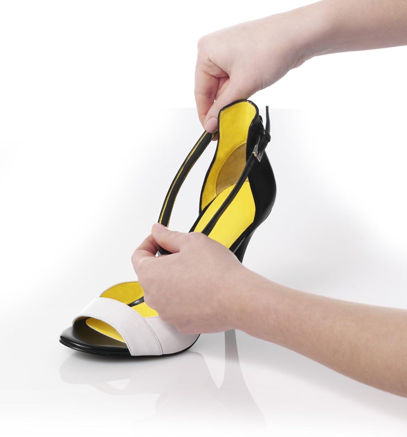 Black Trimmable Strap Cushions for Shoes