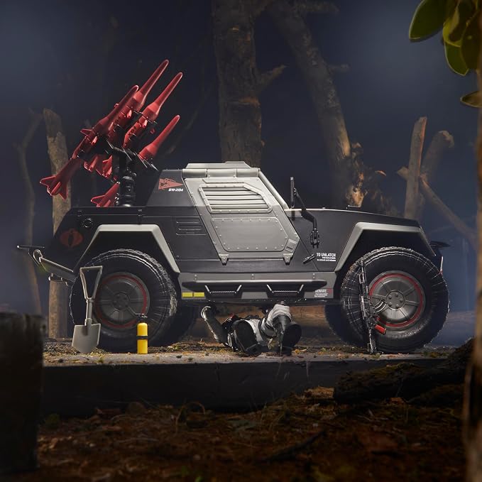 G.I. Joe Classified Series #120, Cobra Night Attack 4-WD Stinger & Driver miniatura 2