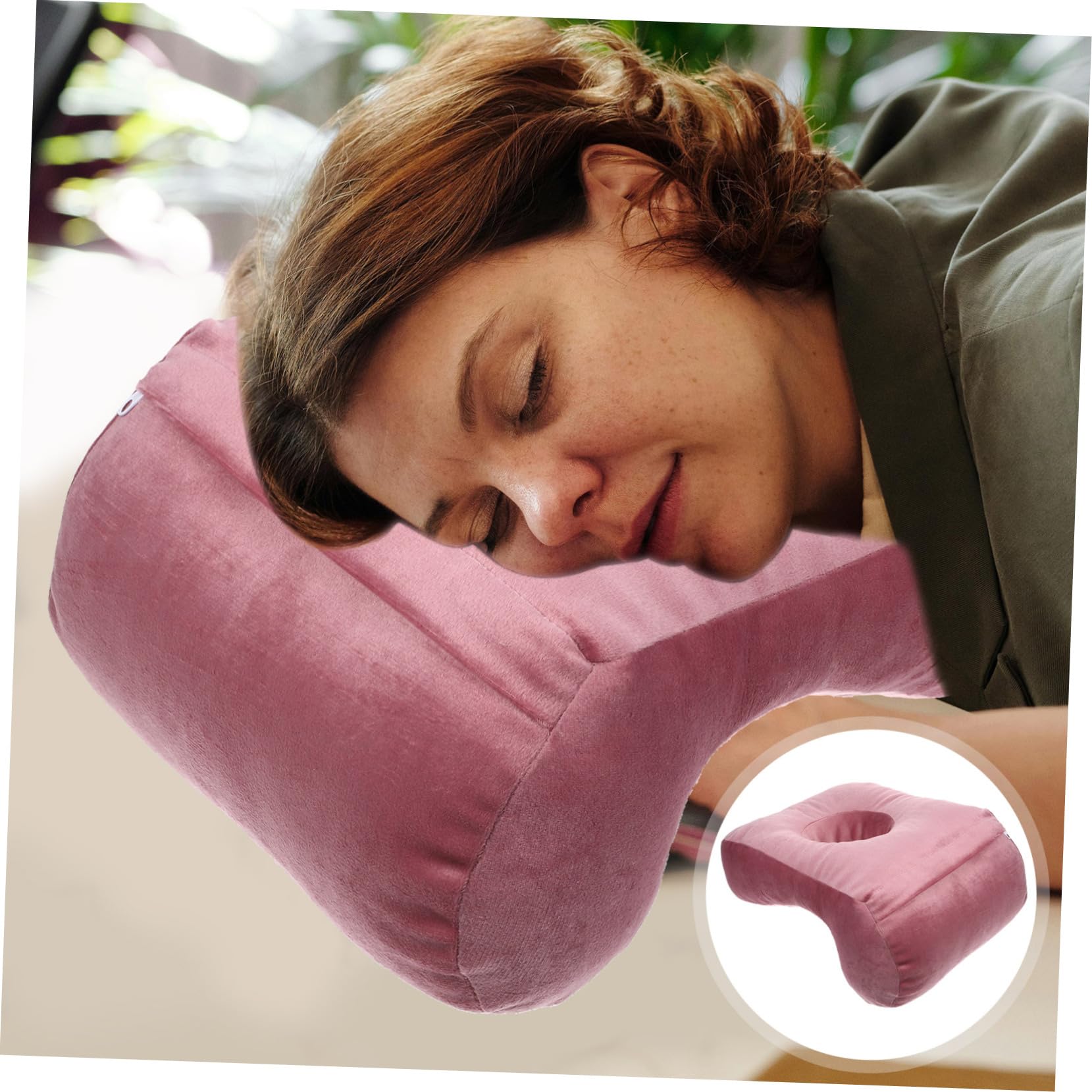 Alipis 2piezas Almohada De Siesta De Memoria Cojín Multifuncional para Oficina y Hogar Almohada para Dormir Lateral Diseño Elegante y Ligero para Estudiantes y Profesionales