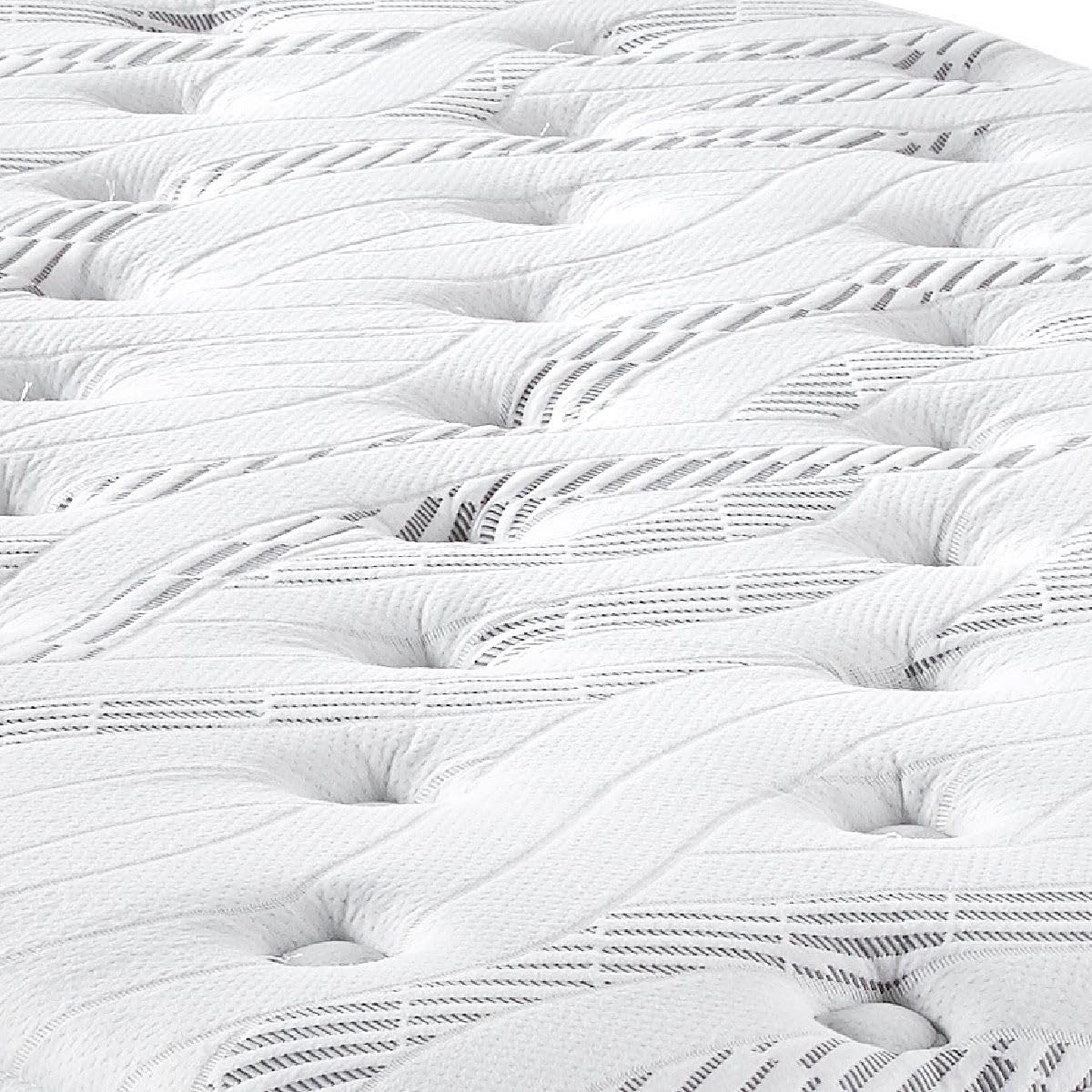 Split Queen Massaging Zero Gravity Adjustable Bed Frame and 9" Hybrid Mattresses