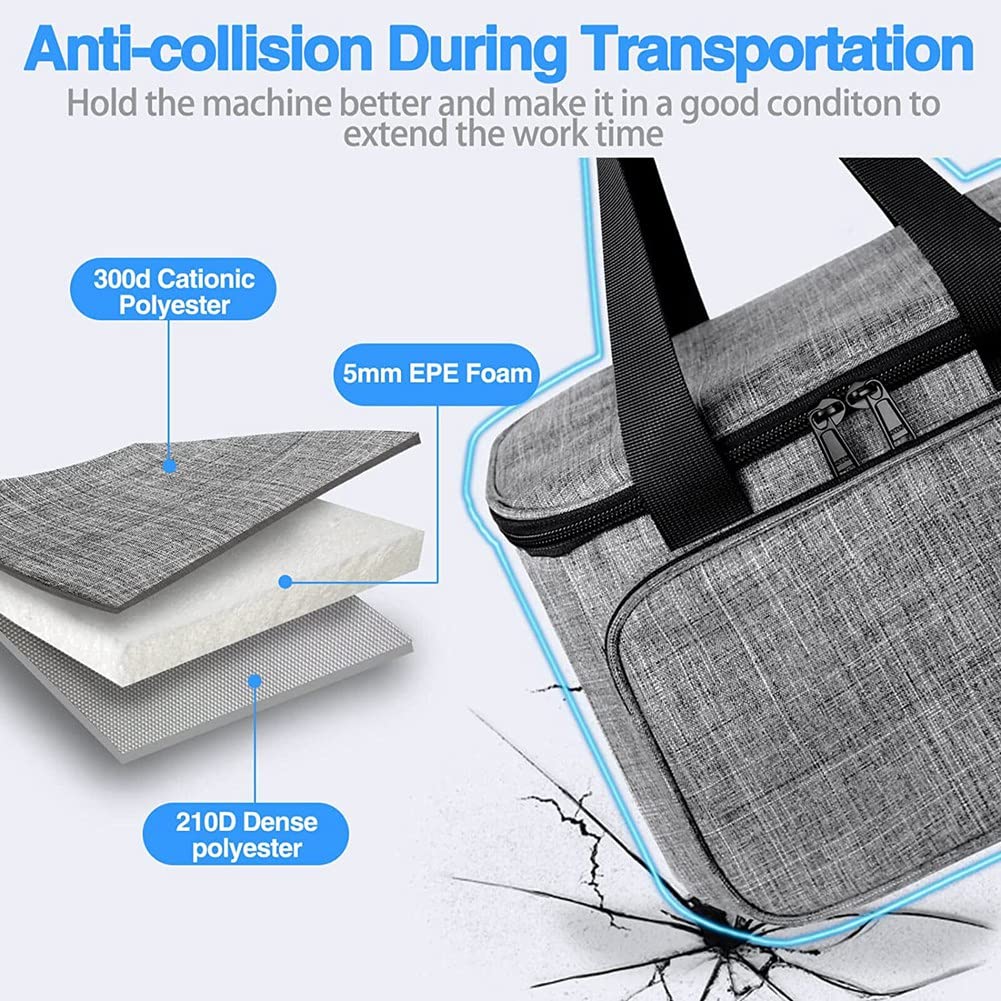 Étui de transport compatible avec presse à tasses, sac fourre-tout de voyage portable pour machine, accessoires