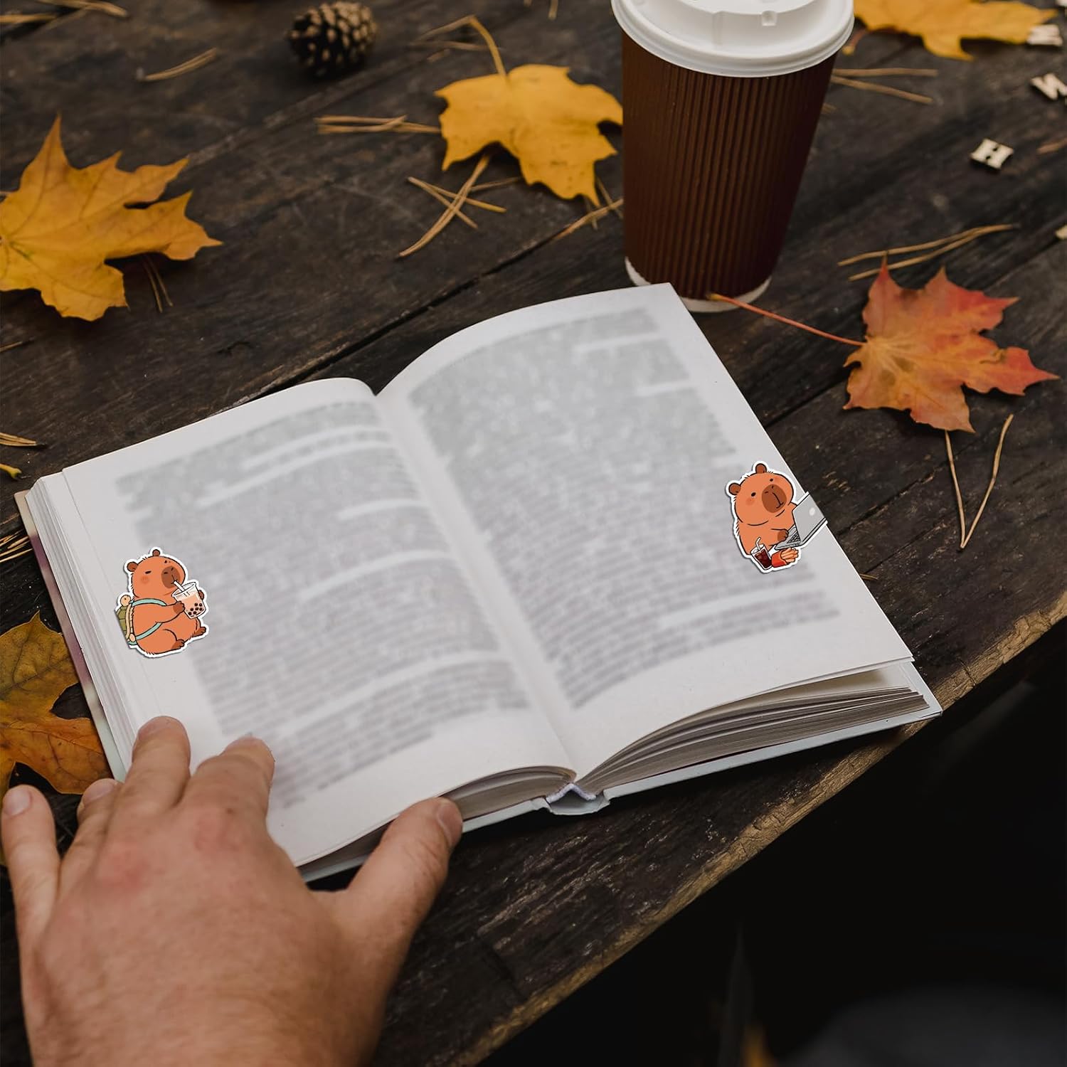 10pcs Animal Magnetic Bookmarks, Cute Animal Bookmarks Adorable Page Marking Accessories for Diaries Planning Manuals & Documents - Image 7