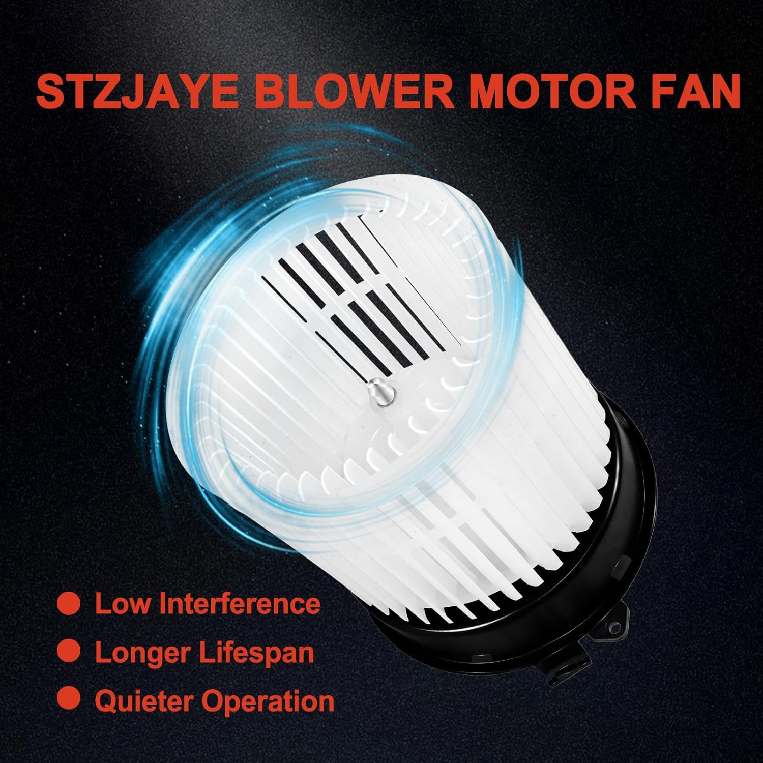 AC Heater Blower Motor 700323 HVAC Fan Motor Replacement Compatible with Nissan for Rogue 2014-2019, for Rogue Sport 2017-2019 27226-4BU0A, 272264BU0A, NI3126126, 75041