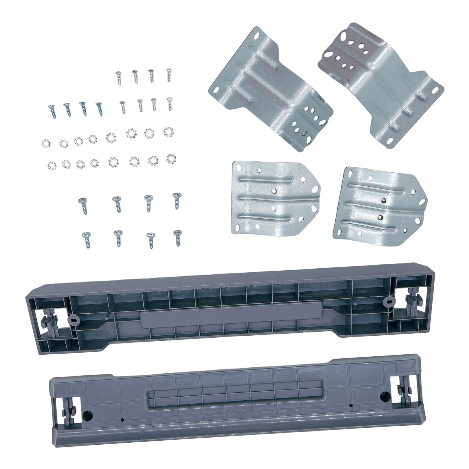Elnwnnkc Robust Stacking Systems for Securely Stacking Dryer on Washer Including All Necessary Parts for Stable Compacts Arrangement Washer Parts