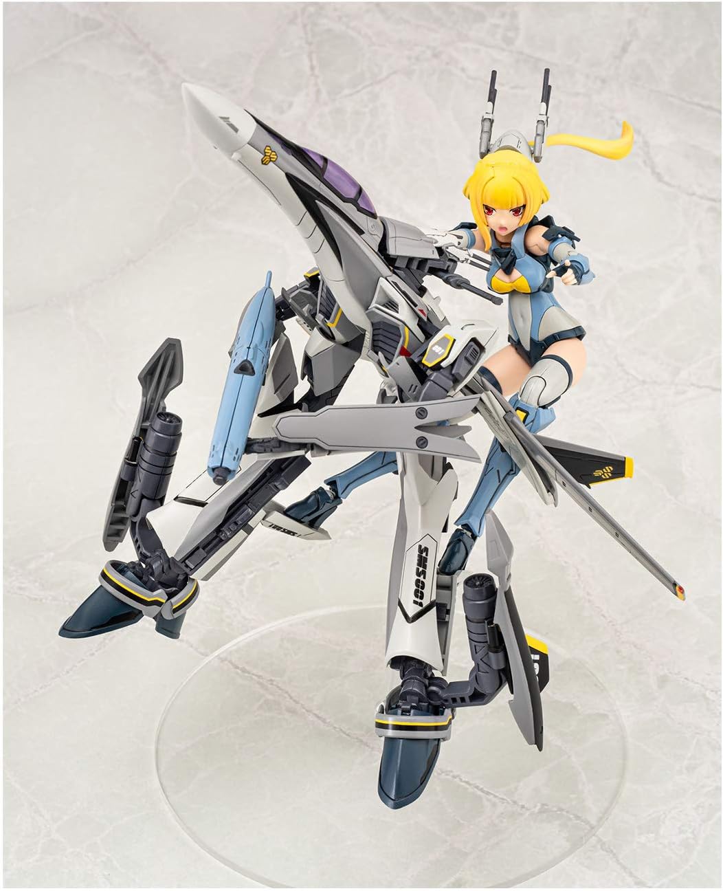 Aoshima Variable Fighter Girls Macross Delta VF-25S Messiah - Plastic Model Building Kit # 57216 …