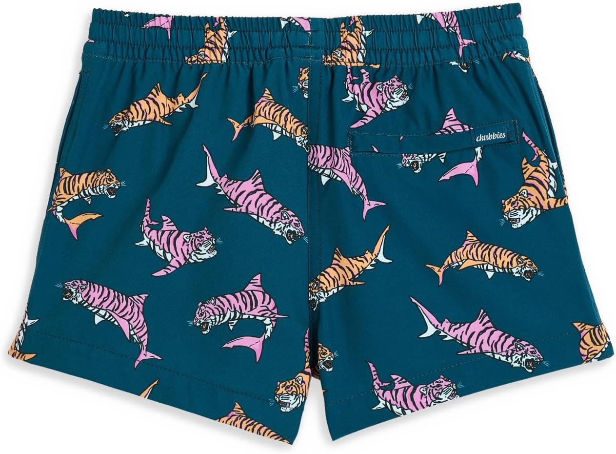 Chubbies Men's The King of the Seas (Boys Lined Swim Trunk) (Big Kid)