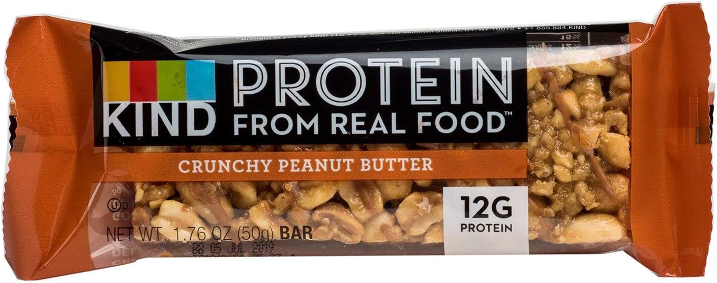 KIND Protein Bars Variety Pack |Creamy Crunchy Texture Crunchy Peanut Butter Bars Double Dark Chocolate Nut Bars - 14 x 1.76 oz