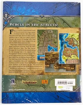 Pathfinder Campaign Setting: Hells Rebels Poster Map Folio