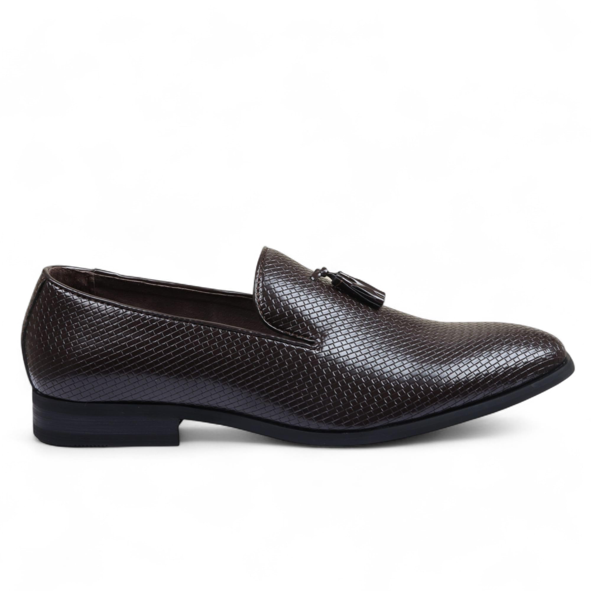 Zapatos de Cuero sin Cordones con Borlas Formales Para Hombre de Dolcetto