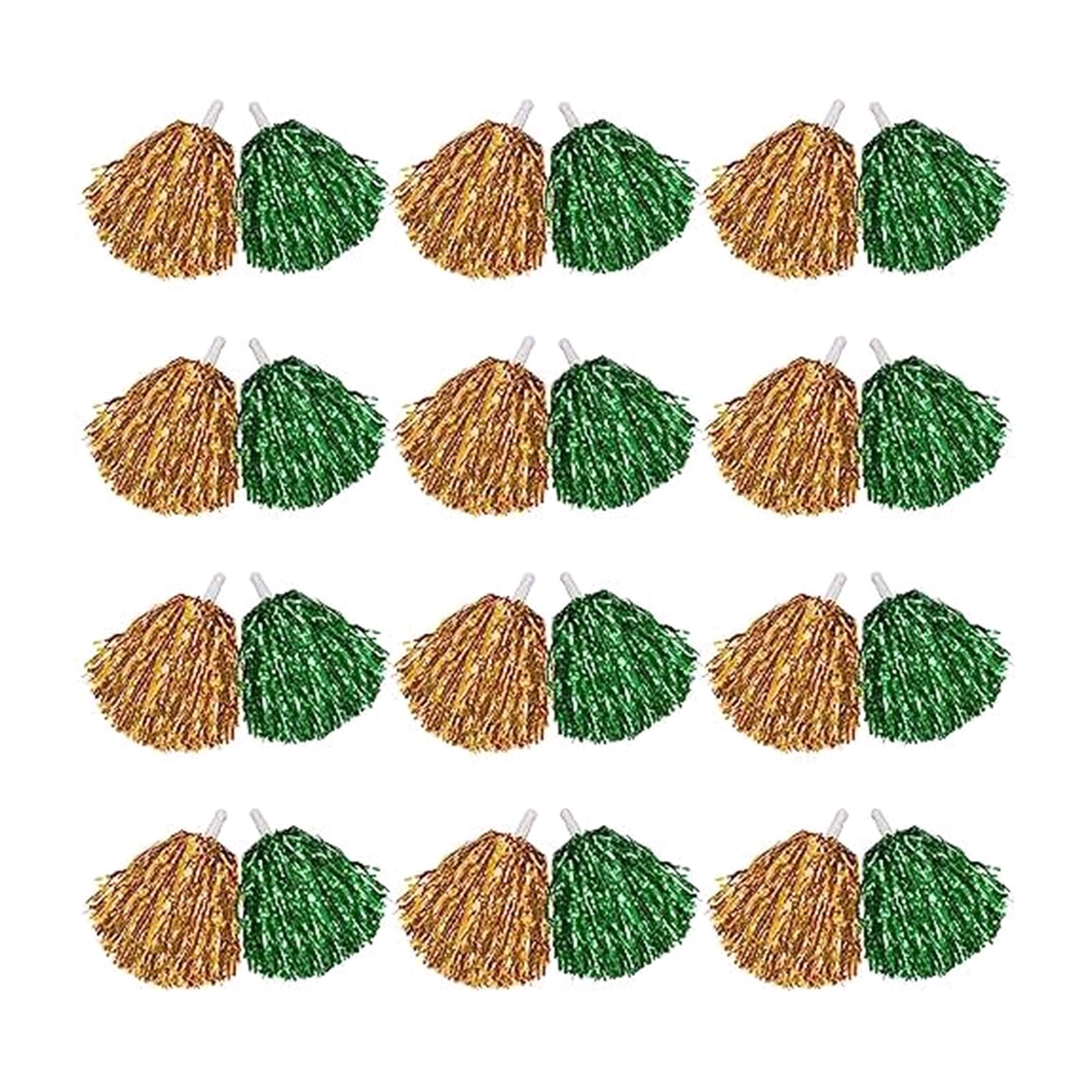 Handheld Cheerleader Pompoms with Small Handle for Kid Adult Fluffier Cheerleading Poms Poms Cheerleader Pompoms Cheer