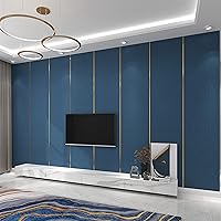 Vista 7 de 16.4 pies de Moldura para Despegar y Pegar, Moldura Flexible para Espejos, Pared, Techo, Piso, Gabinete, Borde de Azulejos