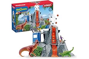Volcano Expedition Base Camp: Explore the World of Prehistoric Play