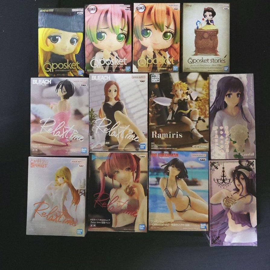 美少女プライズフィギュア12個セット 最新美少女系プライズフィギュア12体まとめ売り