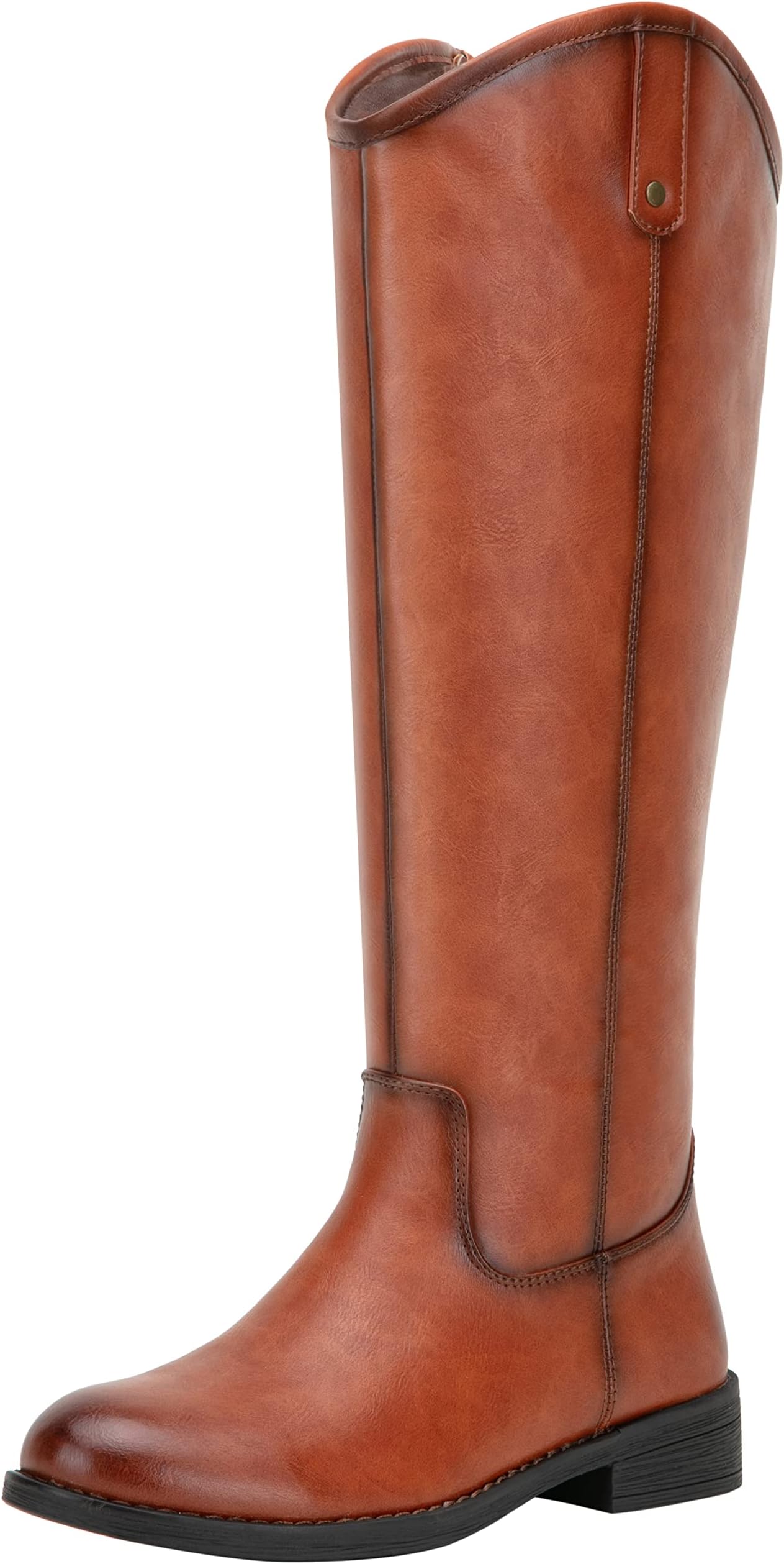 Vepose Women's Knee High Boots 956 Zipper Tall Fashion Boots