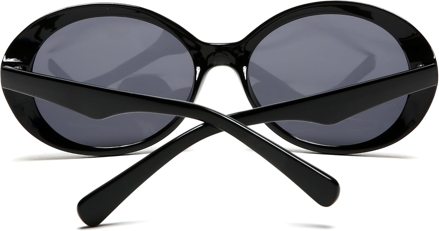 SAMBA SHADES Women's Sunglasses Polarized Lens Oversized Frame Retro Audrey Hepburn Style