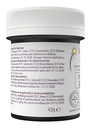 Sugarflair Paste Colours - Purple Extra (42g)