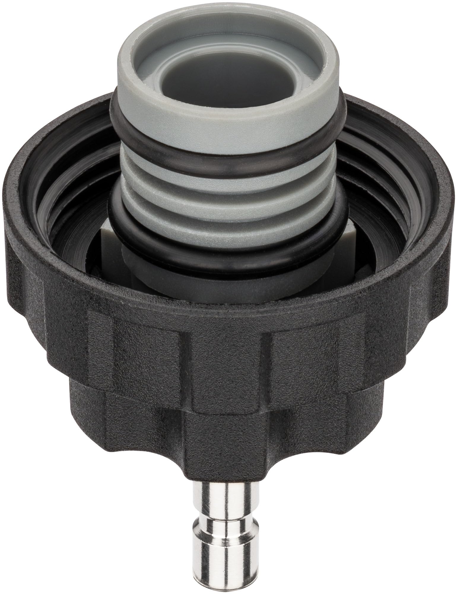 ViGOR Adapter diagnostyczny układu chłodzenia V1963N-E, gwint M45,5 x 2,5, umożliwia precyzyjną diagnostykę układów chłodzenia, odpowiedni do różnych typów pojazdów
