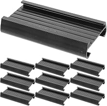 12PCS Clip on Labels Holder for Shelf - Display Holder for Shelves Supermarket - Reusable Plastic Markers - Retail Sign Organizer