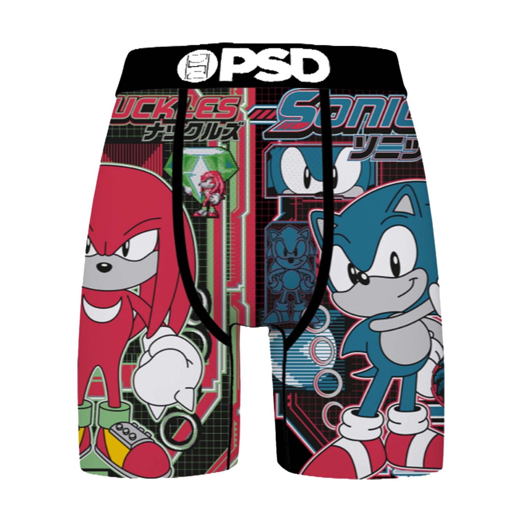 PSD Mens Boxer Briefs - Cartoons, Standard Length Underwear Pack & Singles, Breathable Moisture Wicking Boxer Briefs for Men