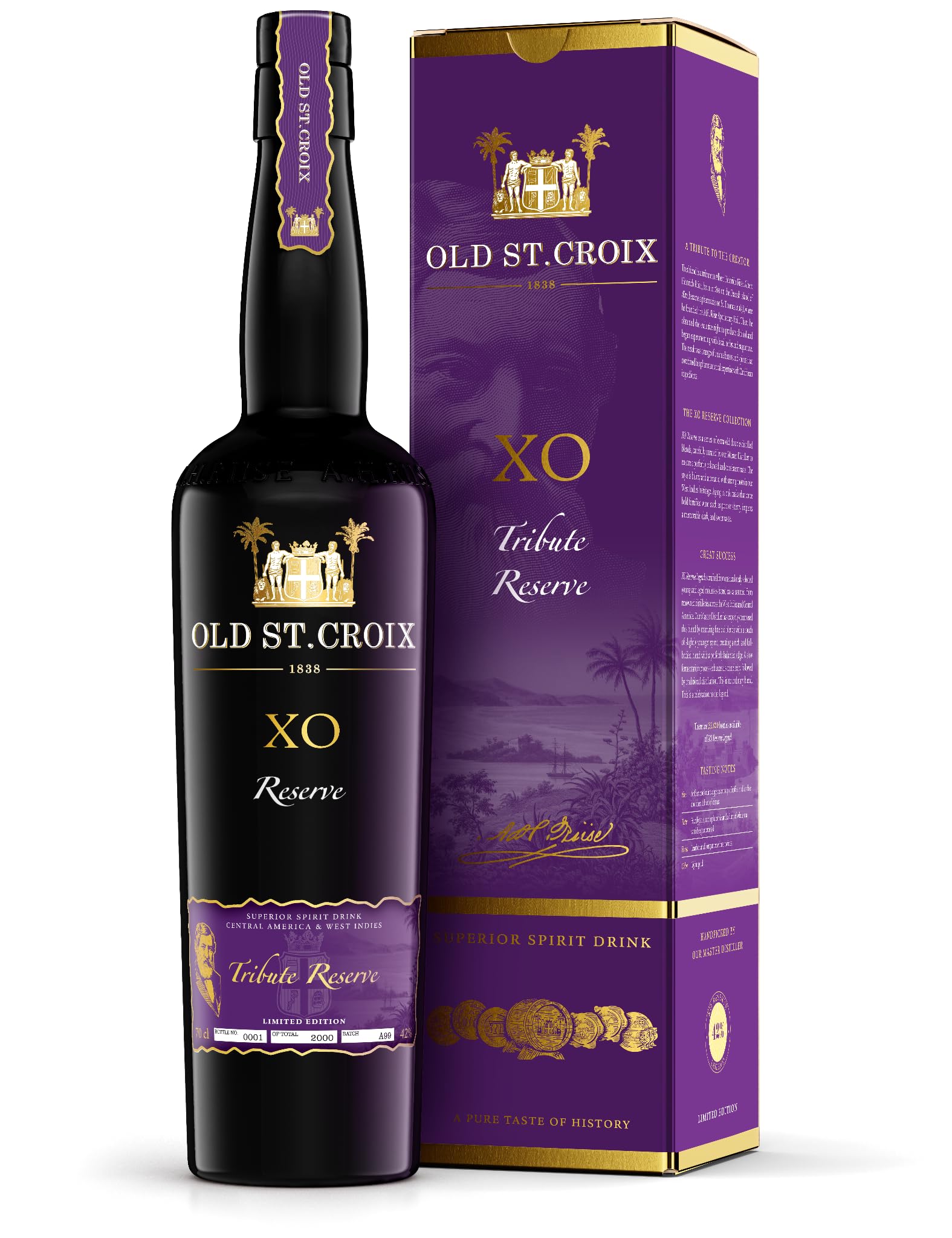 Old St. Croix XO Reserve Tribute 43,8% - 700ml