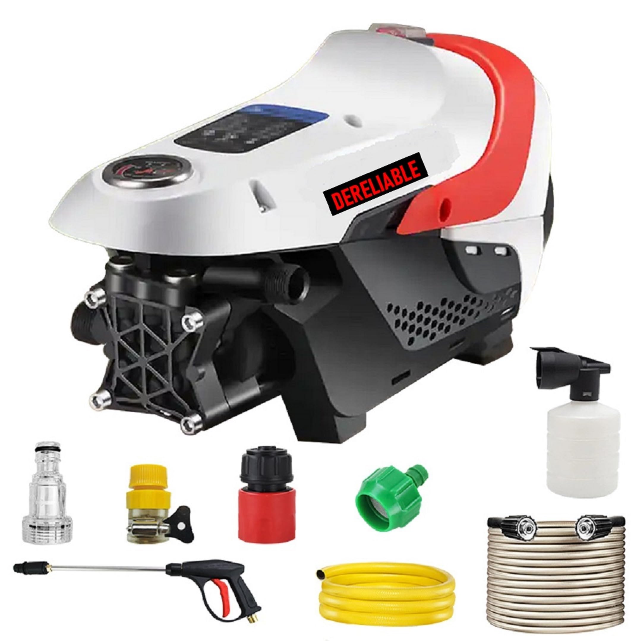 See full amazon price history chart for 2200W Car High Pressure Washer 180 Bar with 100% Copper Motor, 10 Meter Hore Pipe, Gunjet, Foam Cattle. Multipurpose High Pressure Washer for Car, Bike, Tiles, Woods, Masonry(1 Year Warranty). 2200W Car High Pressure Washer 180 Bar with 100% Copper Motor, 10 Meter Hore Pipe, Gunjet, Foam Cattle. Multipurpose High Pressure Washer for Car, Bike, Tiles, Woods, Masonry(1 Year Warranty). (B0CST8PMST) Amazon Price History, Amazon Price Tracker