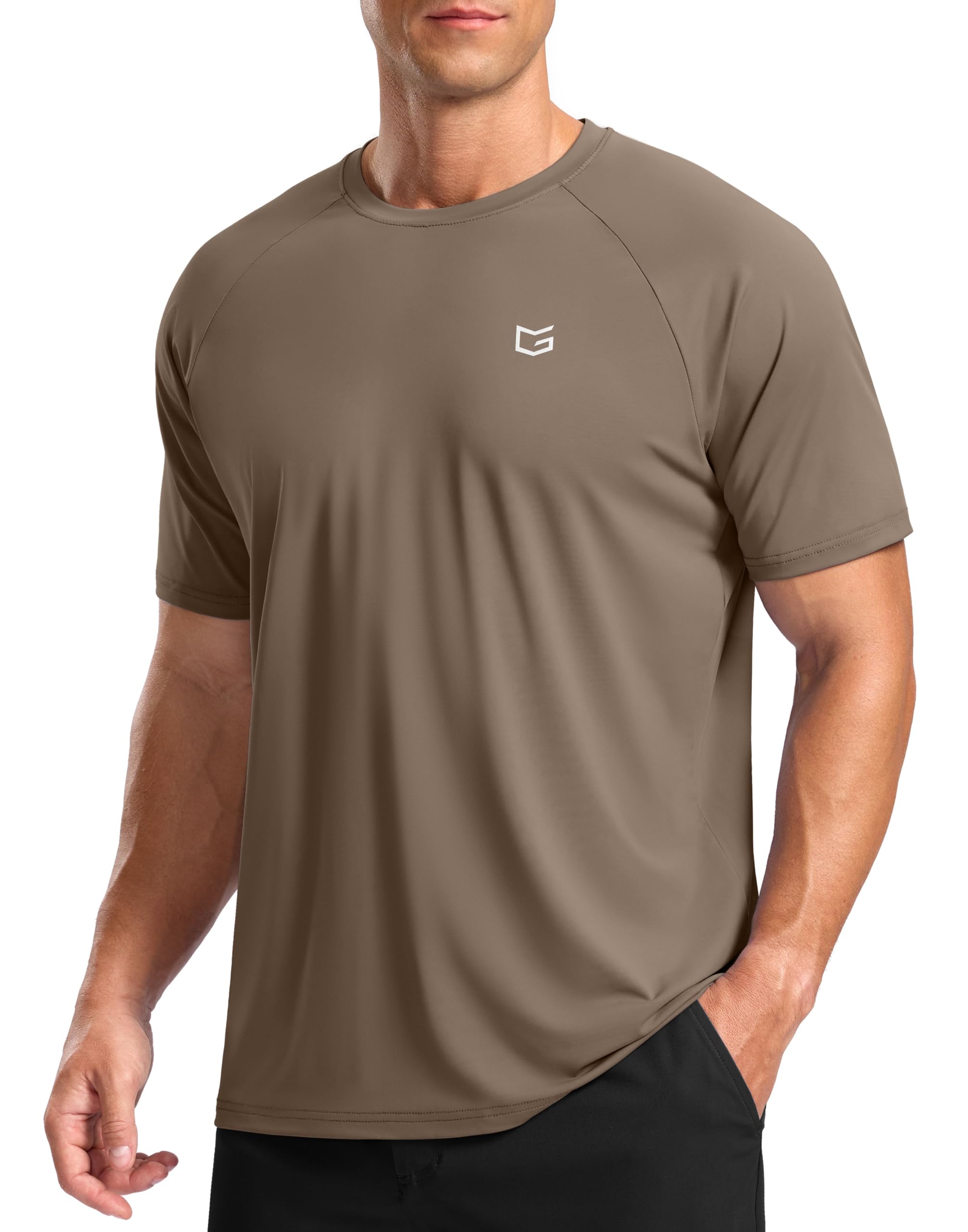 Men's Athletic Workout T-Shirts Moisture Wicking Running Shirts