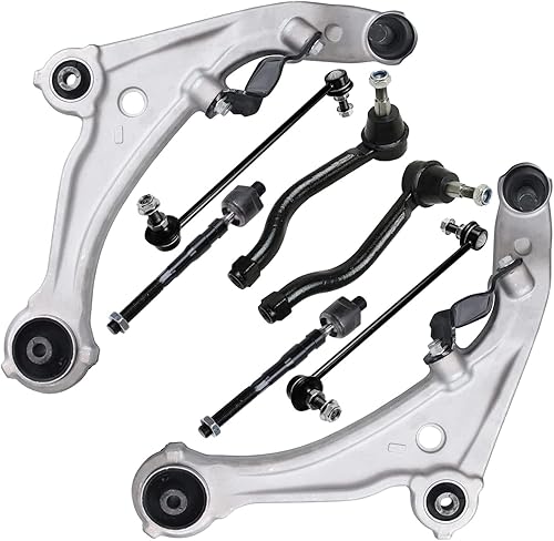 Miniatura 23 de Detroit Axle - Kit de suspensión delantera de 8 piezas para Toyota Sienna 2004-2010, brazos de control inferiores con rótulas interiores exteriores