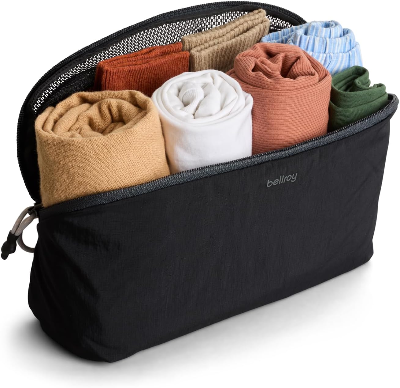 Bellroy Packing Cube 4L (Organizer Packing Pouch with Internal Zip Pocket and Durable, Lightweight Design) - Black - Image 2