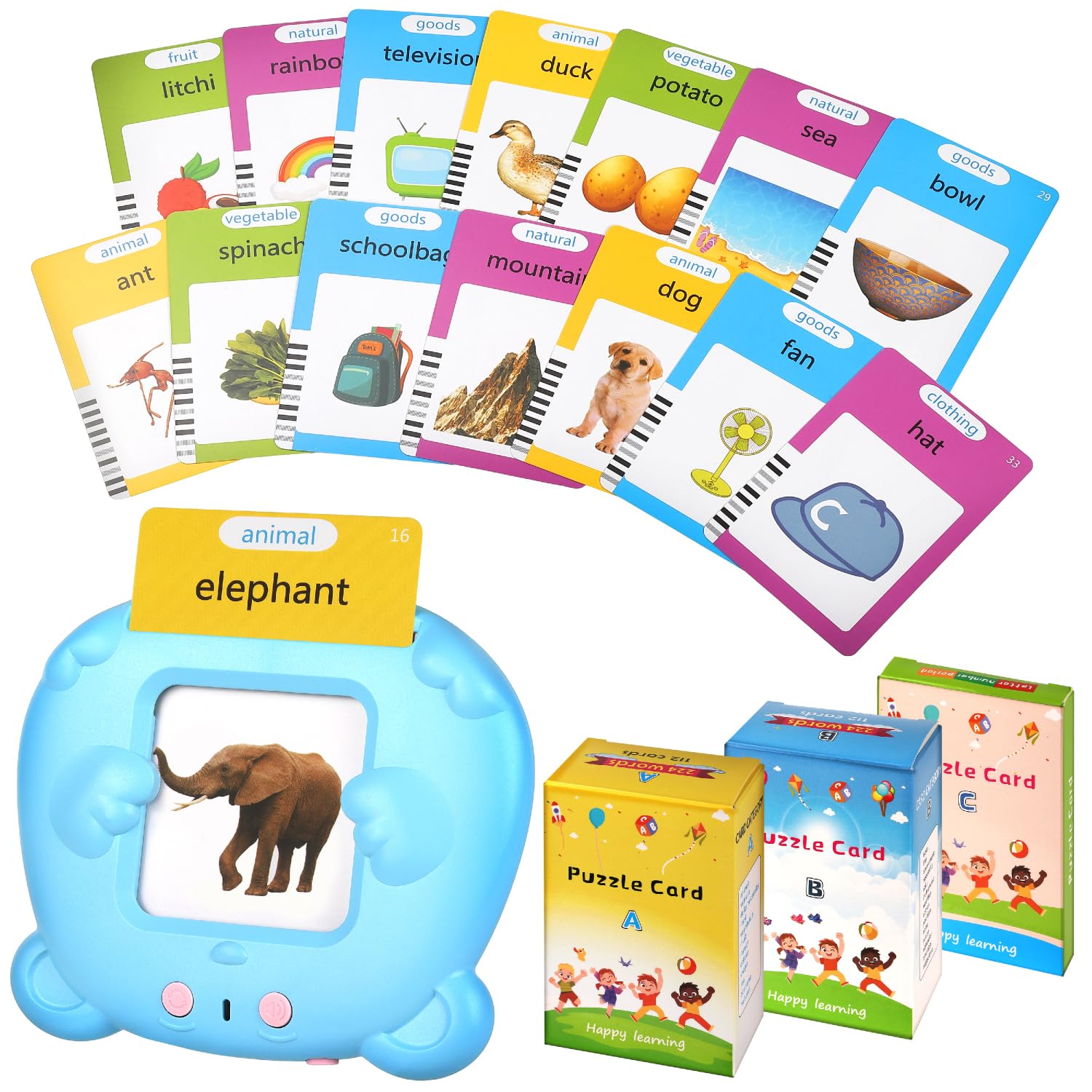Amazon.co.jp: Looren 音声で学べる 英語 フラッシュカード 幼児