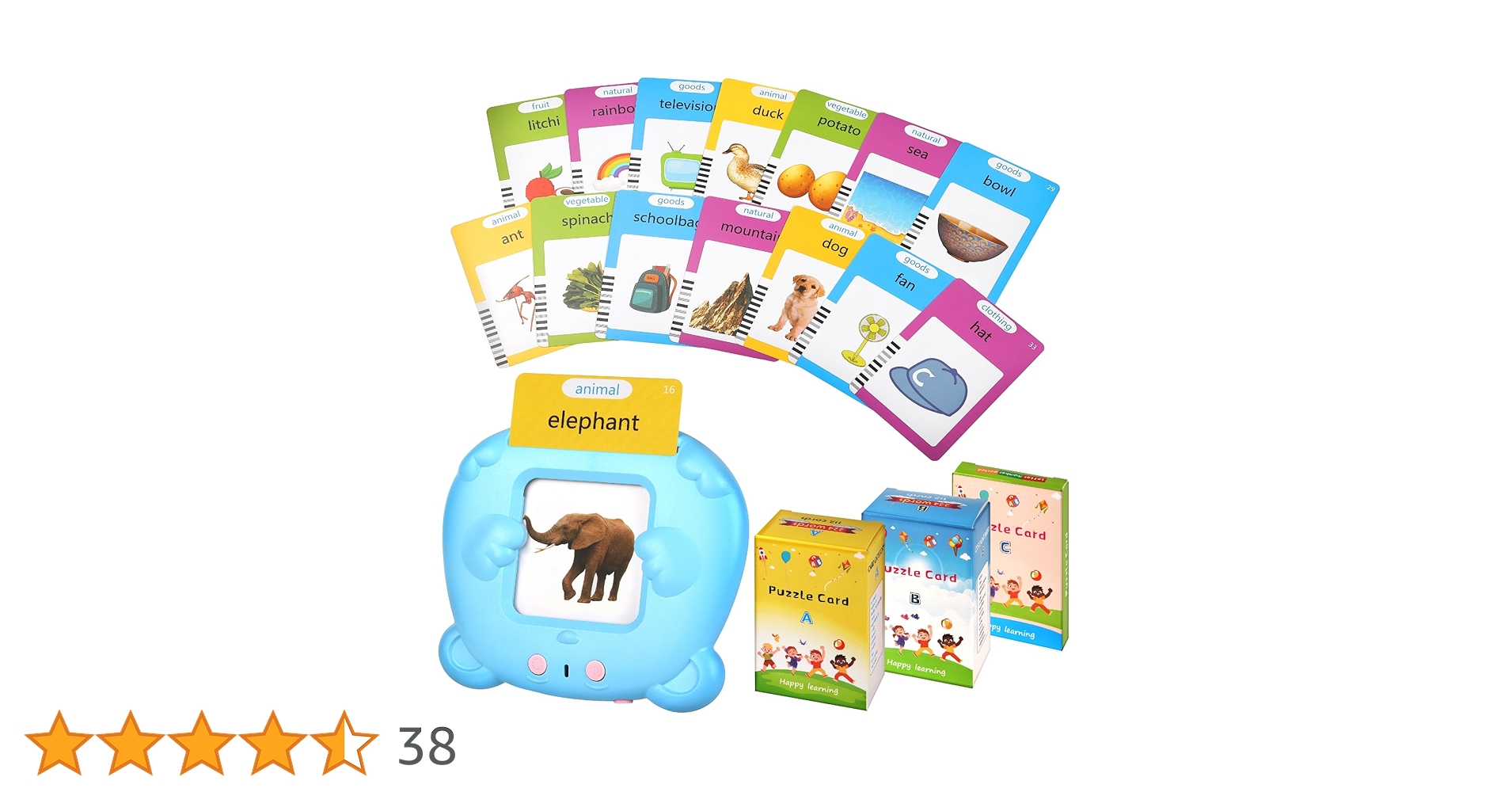 Amazon.co.jp: Looren 音声で学べる 英語 フラッシュカード 幼児