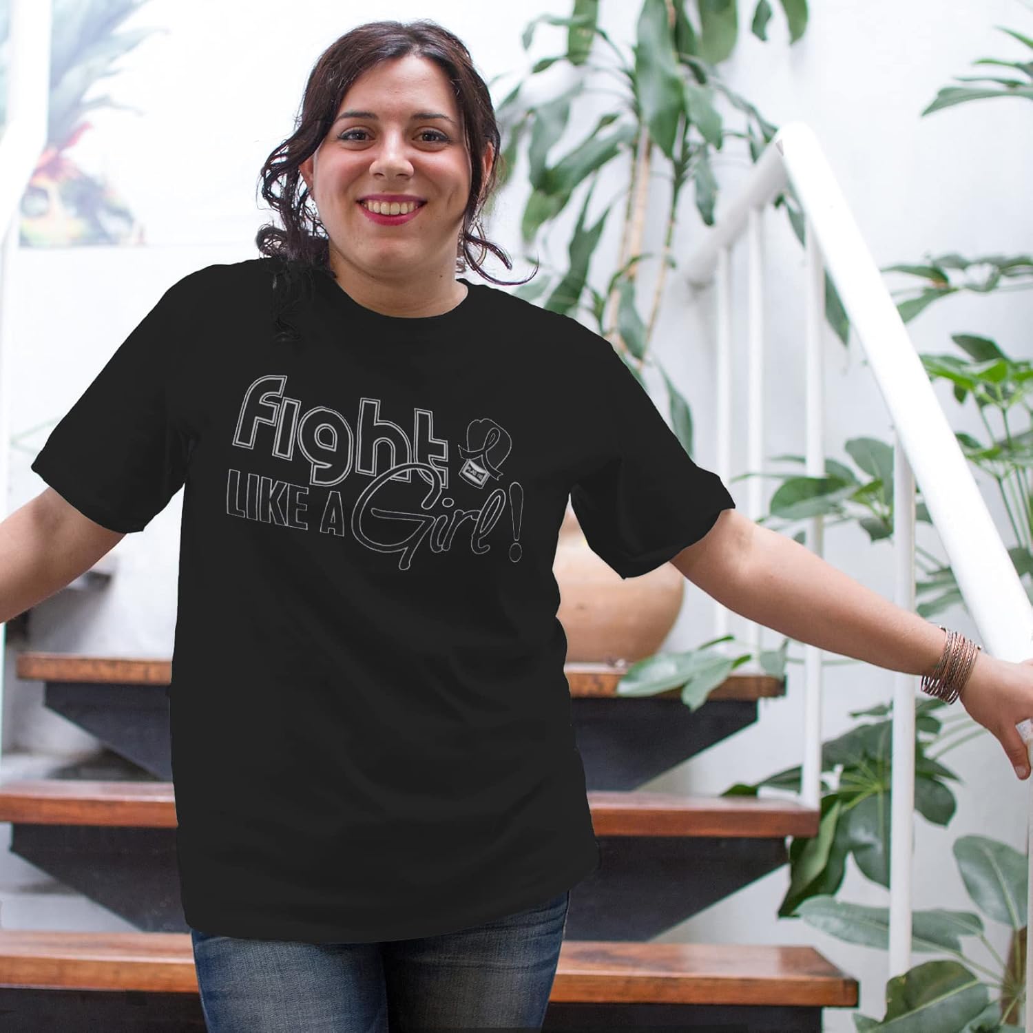 Fight Like a Girl Signature Unisex T-Shirt