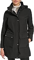 Vista 2 de DKNY womens Softshell Hooded Coat
